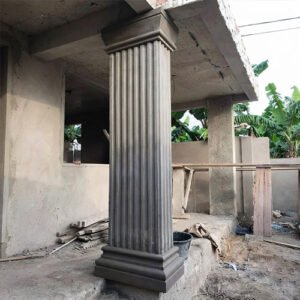 Square Cement Pillar